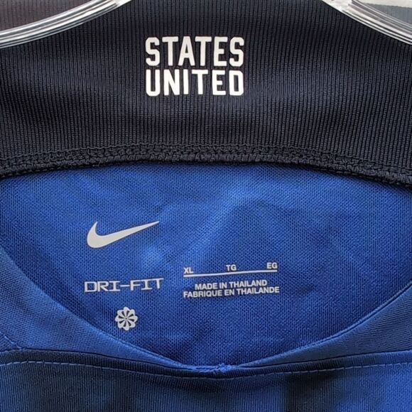 USA Men's Soccer 2022 Away Jersey - Reyna #21 Sz XL NWT - Picture 6 of 9